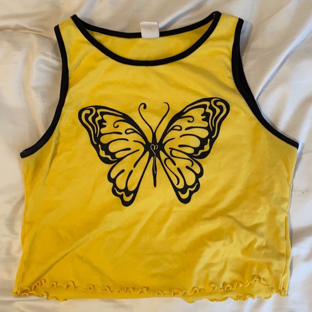 Urban Outfitters Butterfly Top!!💛🦋